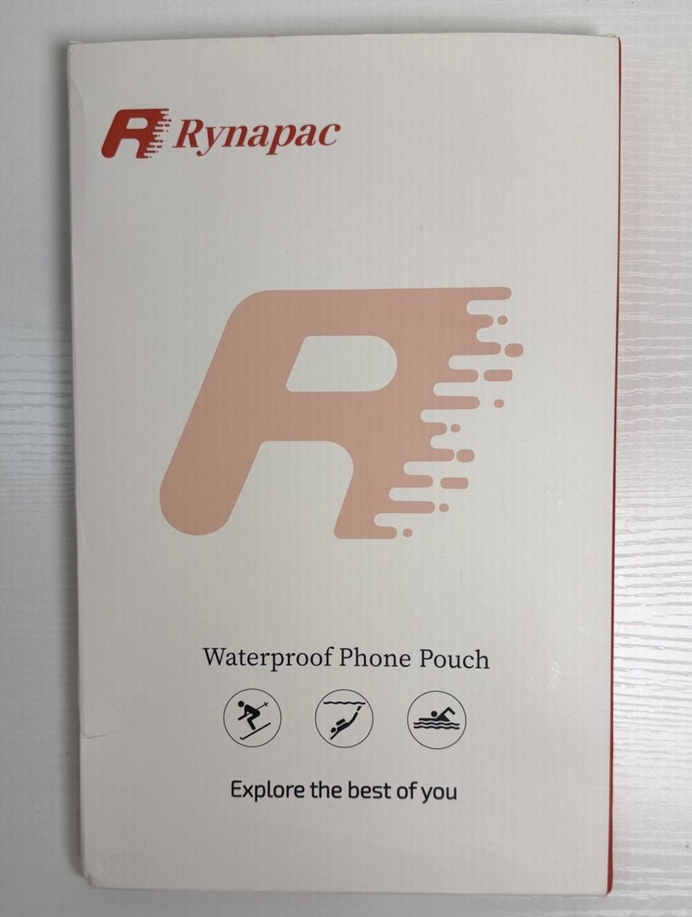 Rynapac 2 Pack Waterproof Phone Pouch - 10in Waterproof Phone Case with Lanyard,